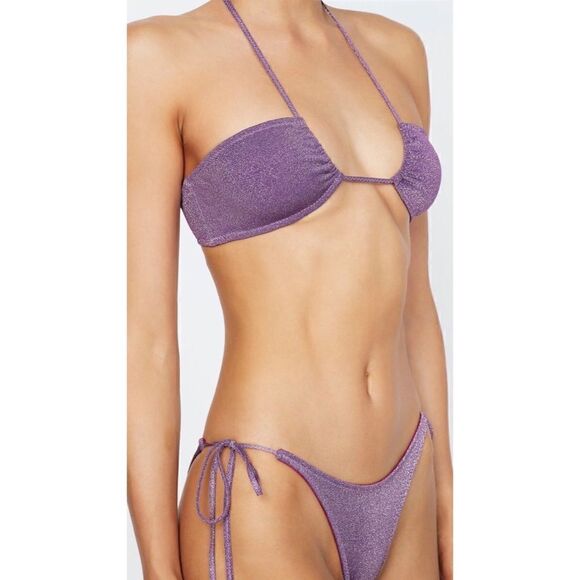 TRIANGL ASTER - VIOLET SPARKLE SET NO BAG NEW WITH TAGS - Picture 5 of 10